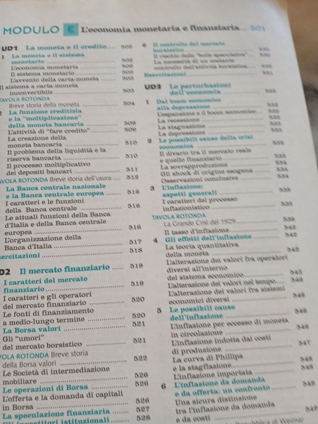 Scienze sociali: il diritto e l'economia