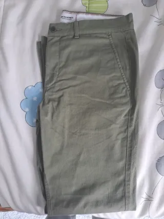Pantalón Jack & Jones verde oliva hombre