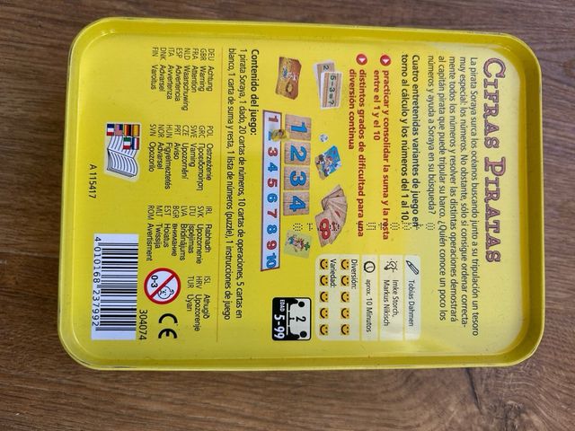 Juego HABA Cifras Piratas