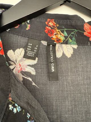 Camisa Mango Collection Estampado Floral