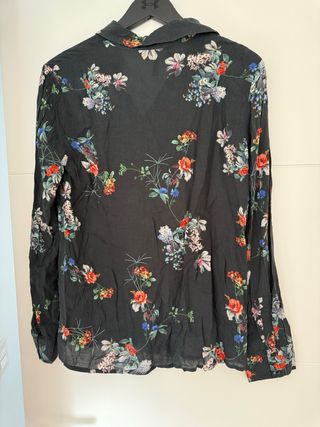 Camisa Mango Collection Estampado Floral