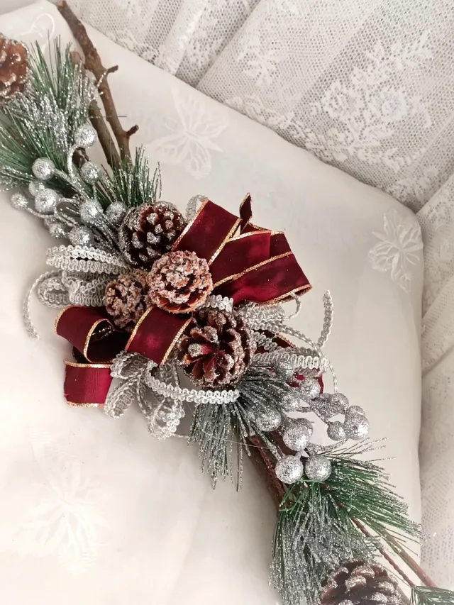 Set 2  decorazioni Natale