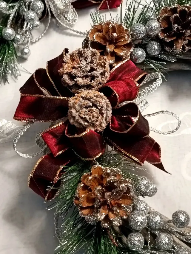 Set 2  decorazioni Natale