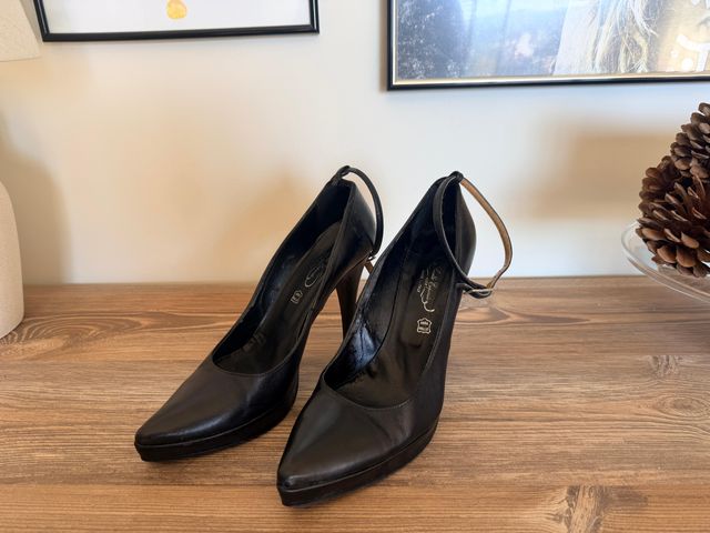 Zapatos Lorelle Esposito Piel Tacón Plataforma