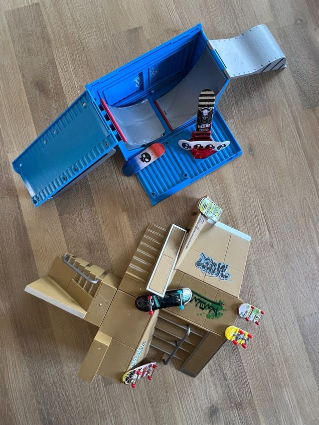 Parque Skate Teck Deck + Accesorios