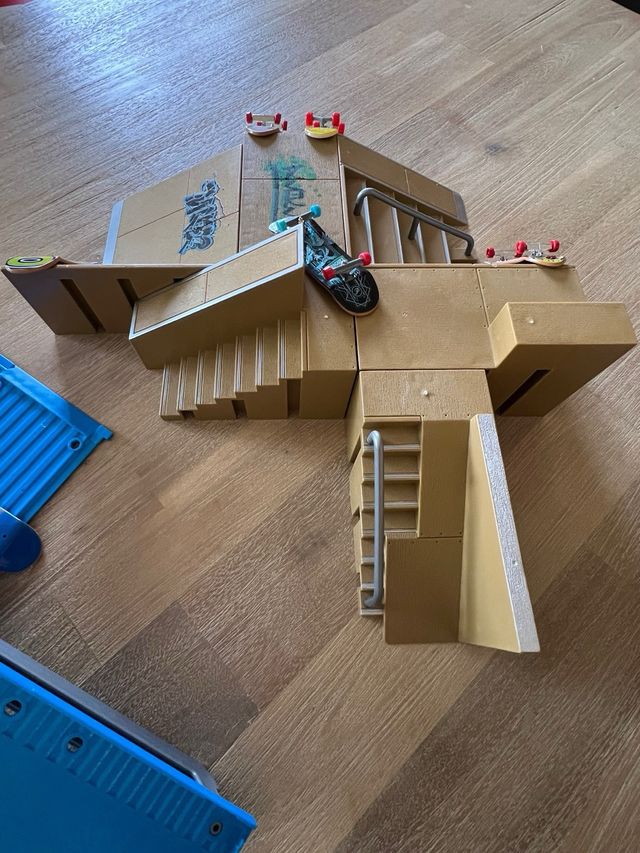 Parque Skate Teck Deck + Accesorios