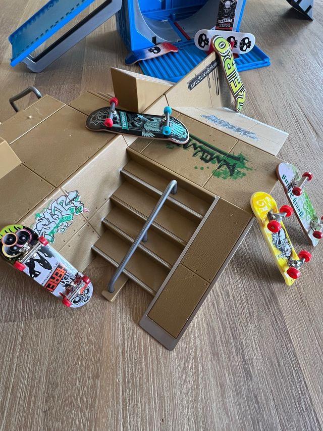 Parque Skate Teck Deck + Accesorios