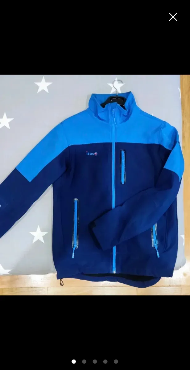 Chaqueta Softshell Izas Azul