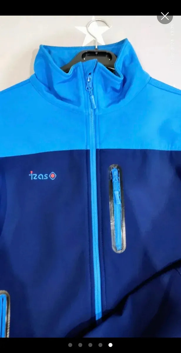 Chaqueta Softshell Izas Azul