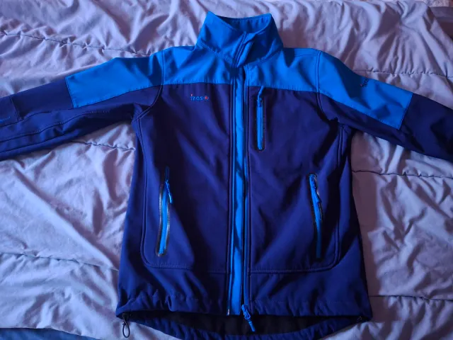 Chaqueta Softshell Izas Azul