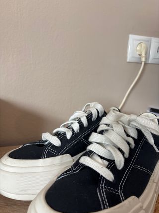 Converse Plataforma Negras