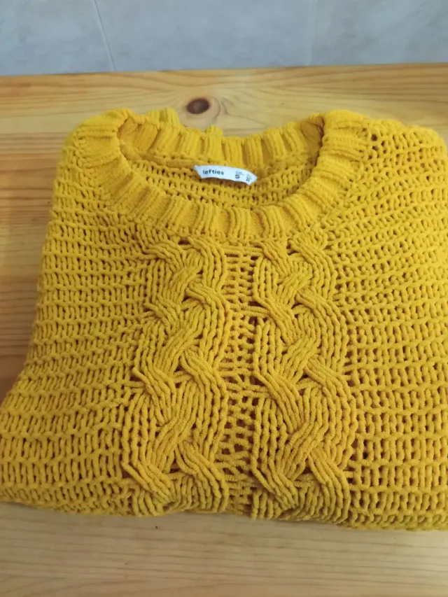 Jersey Lefties amarillo trenzado talla S