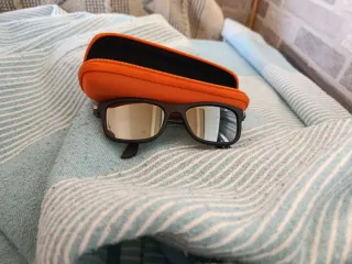 Gafas de sol infantiles Solop negras espejo