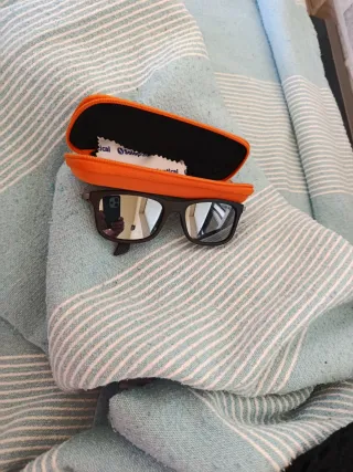 Gafas de sol infantiles Solop negras espejo