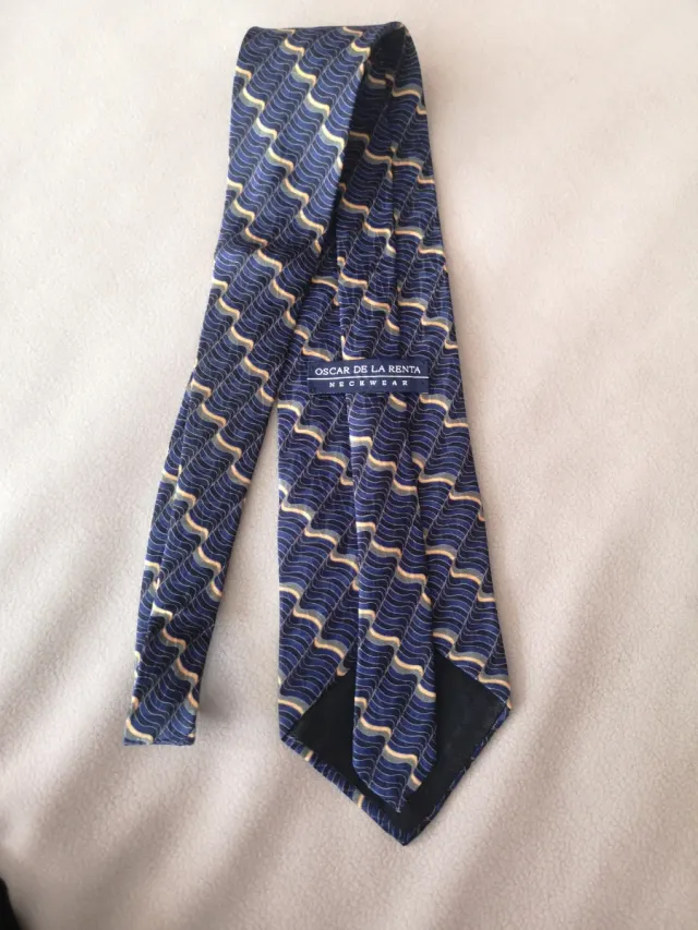 Corbata Oscar de la Renta Seda Natural