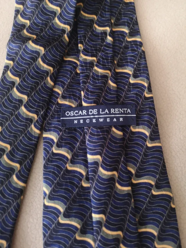 Corbata Oscar de la Renta Seda Natural