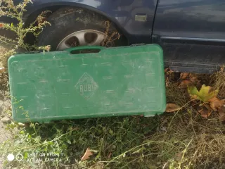 Caja de herramientas verde RUBI