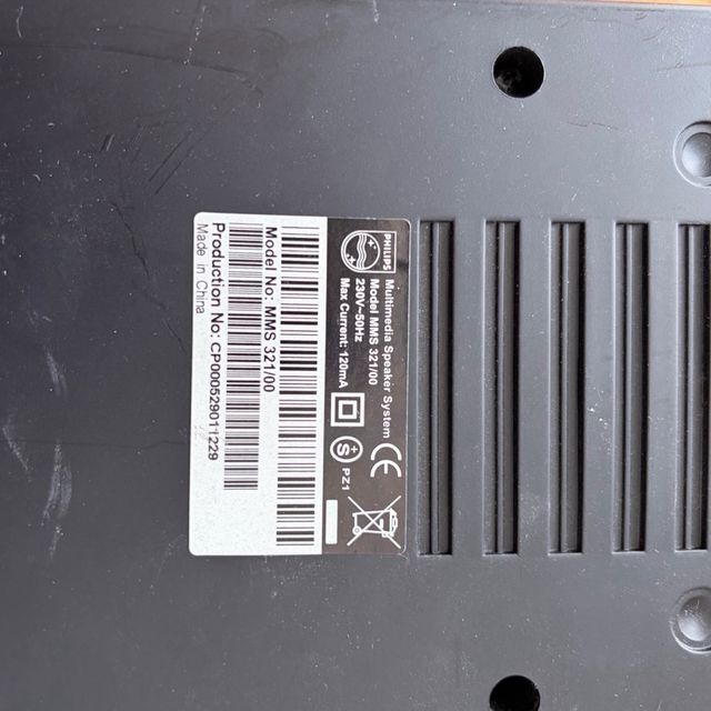 Altavoces Philips MMS 321 Multimedia