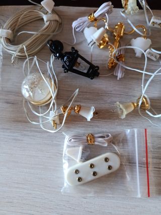 Oferton Lote luces lámparas casa muñecas