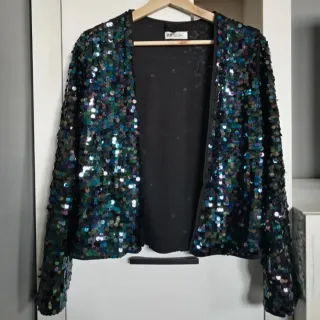 Chaqueta H&M lentejuelas