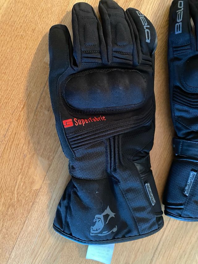 Guantes de moto STORM Winter WP – Negro (Talla XL)