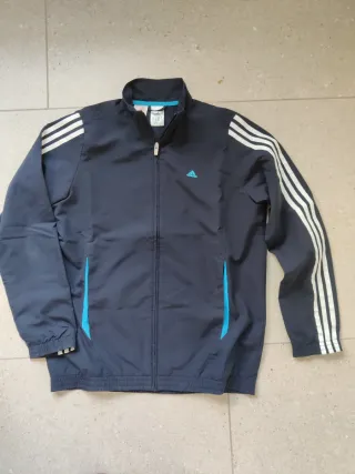 Chaqueta deportiva Adidas azul talla 176
