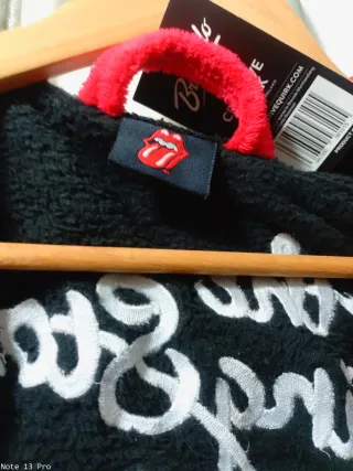 Accappatoio Rolling Stones Logo Lingua