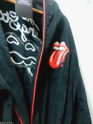 Accappatoio Rolling Stones Logo Lingua