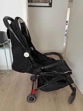 Silla de Paseo plegable McLaren Negra