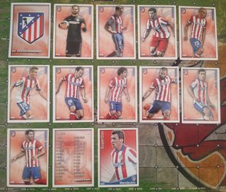 (C01) 340 Cromos La Liga 2014-2015 Mundicromo