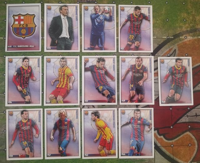 (C01) 340 Cromos La Liga 2014-2015 Mundicromo