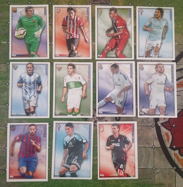 (C01) 340 Cromos La Liga 2014-2015 Mundicromo