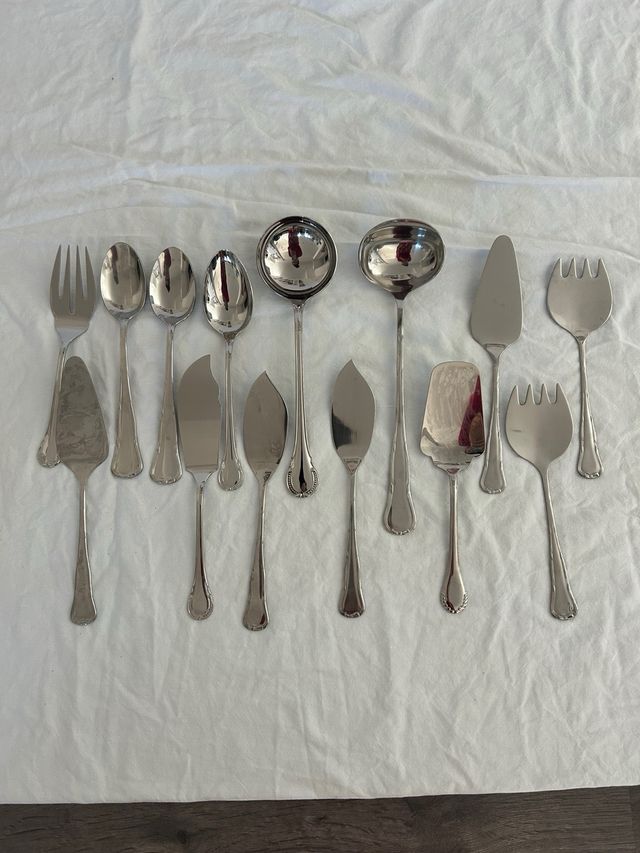 Cubiertos Acero Inoxidable 18/10 Artesanos Cuberte