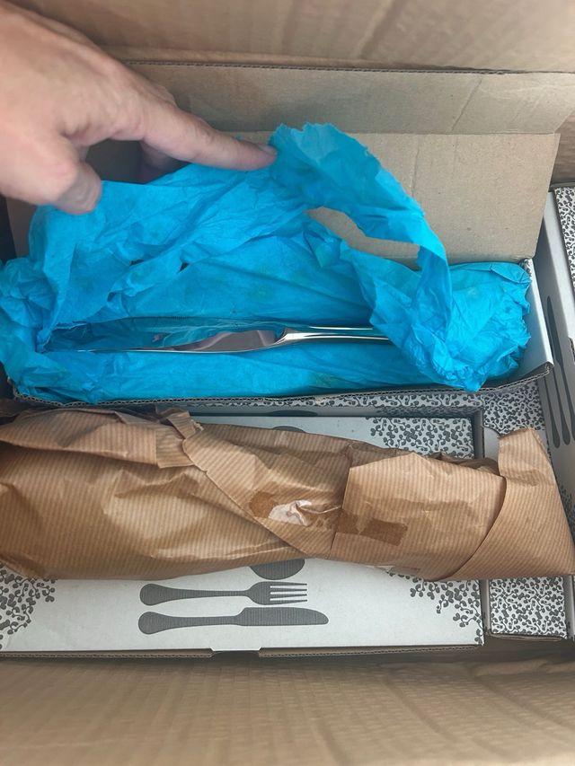 Cubiertos Acero Inoxidable 18/10 Artesanos Cuberte