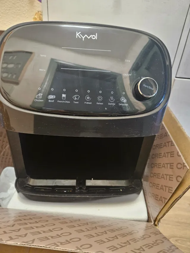 Friggitrice ad aria Kyvol nera xxl