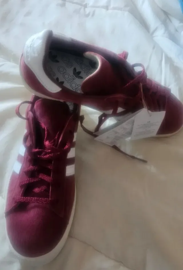 Adidas Campus 80s Rojo/Blanco Talla 42