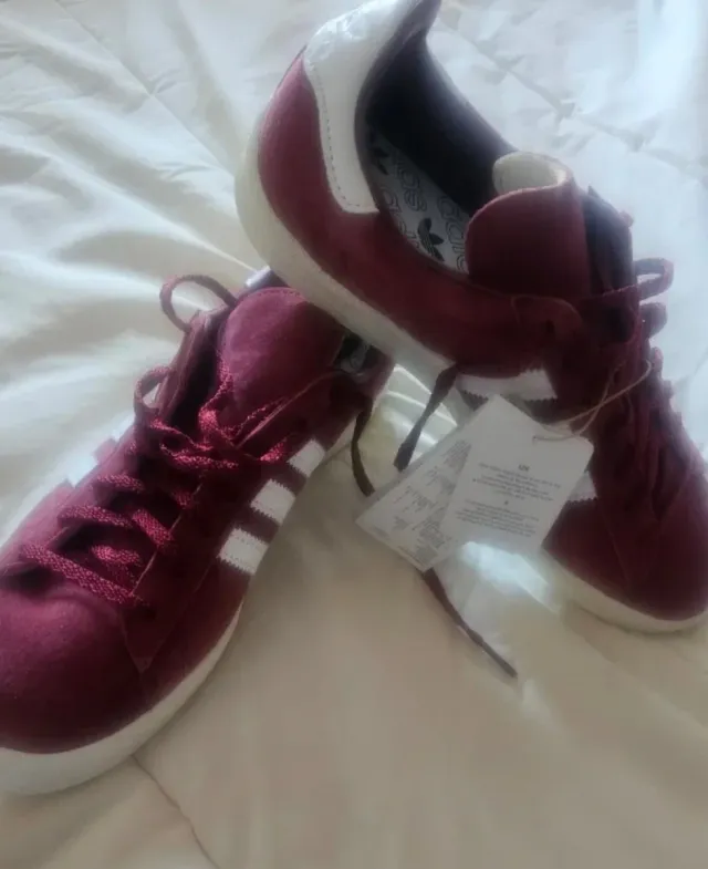 Adidas Campus 80s Rojo/Blanco Talla 42