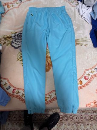 Chaqueta Lacoste Azul con Capucha