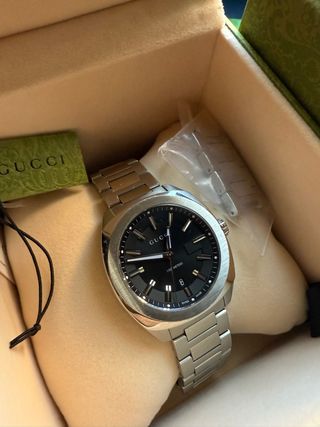 Reloj Gucci GG2570 41mm Negro/Plata