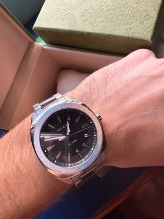 Reloj Gucci GG2570 41mm Negro/Plata