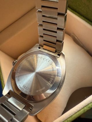 Reloj Gucci GG2570 41mm Negro/Plata