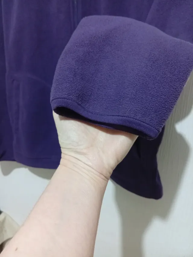 Piumino Fila donna viola taglia L oversize