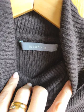 Jersey cuello alto LIZ CLAIBORNE