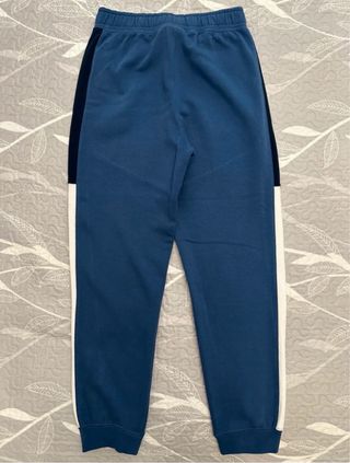 Pantalón chándal Nike azul y blanco