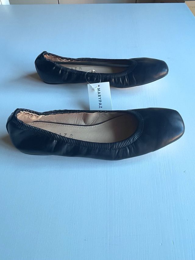 Bailarinas MARYPAZ Piel Negra Talla 39