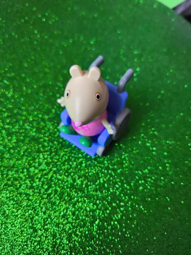 Mandy Mouse e sua cadeira de rodas