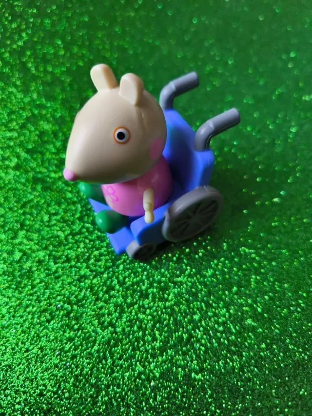 Mandy Mouse e sua cadeira de rodas