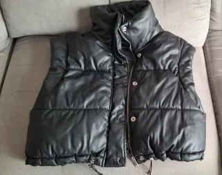 Chaleco Bershka Negro Mujer