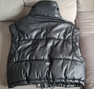 Chaleco Bershka Negro Mujer