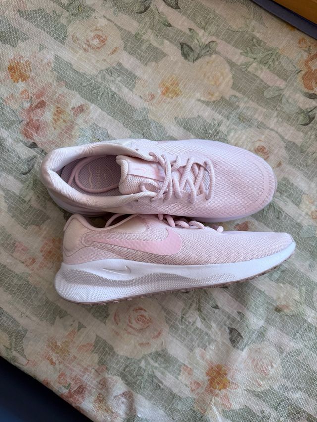 Zapatillas Nike Rosas y Blancas